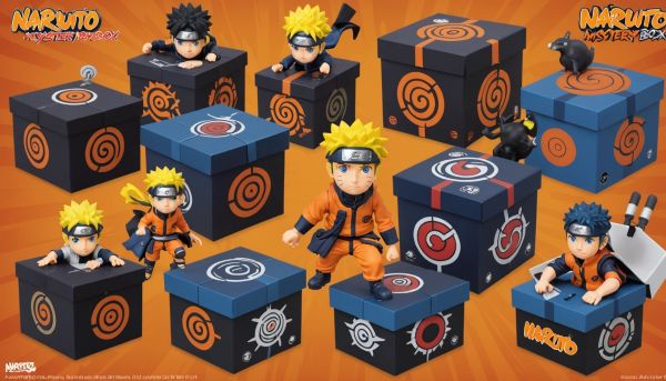 La box mystère naruto : surprises et figurines à débloquer !